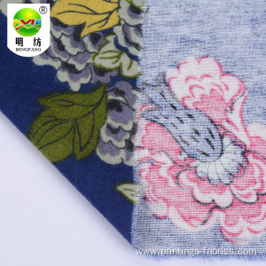 Wholesale 100% cotton flannel fleece fabric